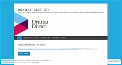 Desktop Screenshot of dramadirectblog.com