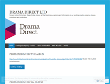 Tablet Screenshot of dramadirectblog.com